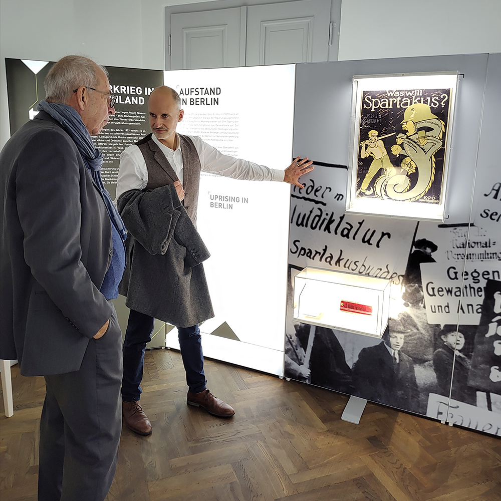 Eröffnung der Ausstellung »Gewalt gegen Weimar« (Foto: Andreas Braune)